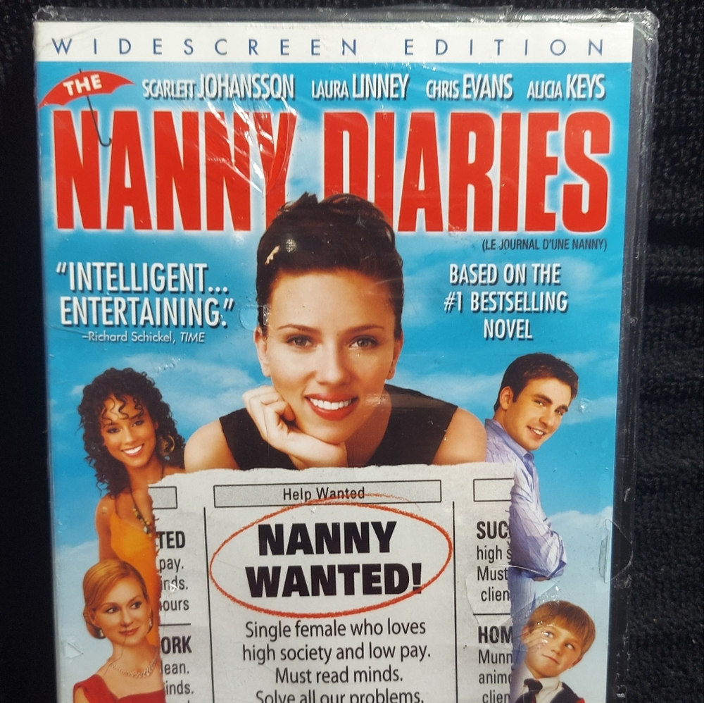 Nanny Diaries DVD - Blue and Red Cover